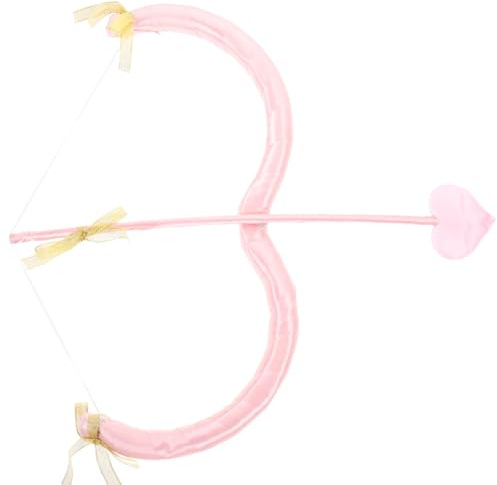 LIFKOME Cupid Bow and Arrow Valentine Cosplay Costume Props Lightweight Foam Photography Accessories for Party and Performance