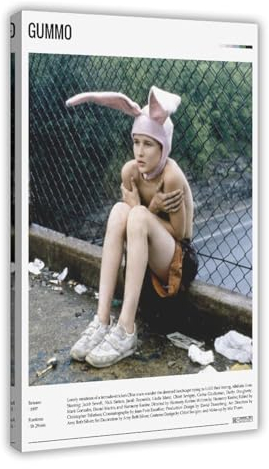 DEZARO Gummo – Filmposter auf Leinwand, Poster, Wandkunst, Dekor, Bild, Gemälde für Wohnzimmer, Schlafzimmer, Dekoration, Rahmenstil, 30 x 45 cm