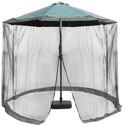 lalago moustiquaire pour Parasol, 335 x 240 cm, moustiquaire pour Parasol, moustiquaire pour Parasol