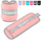 Poids Cheville Poids de Poignet Poids pour Cheville 1 kg la Paire Poids Poignets pour Perte de Poids Poids Musculation, Rose Pâle