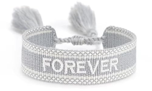 Generisch gewebtes Armband, Freundschaftsarmband, Webarmband, besticktes Armband