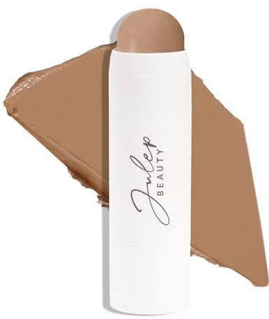 Julep Skip the Brush Cream to Powder Bronzer & Contour Stick - Cool Taupe Fair to Light skin tones - Long Lasting Blendable and Buildable Color -Multi-Use 2-in-1 Blush and Lip Makeup Stick