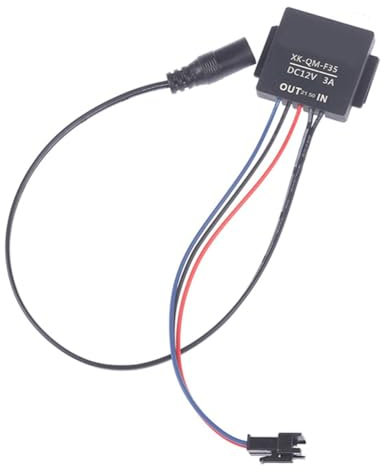 FPHADO 1 Pezzo 5-12V Interruttore per Specchio da Bagno Sensore Tattile per un Specchio con Luce LED Due Colori