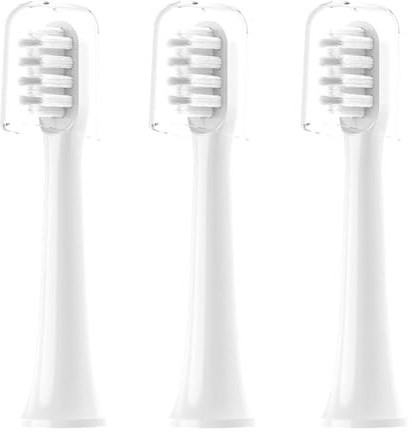 3 Zahnbürstenköpfe, kompatibel mit Xiaomi, T100 | Ersatz für Mi Smart elektrische Zahnbürste, Kunststoff, Modell T100