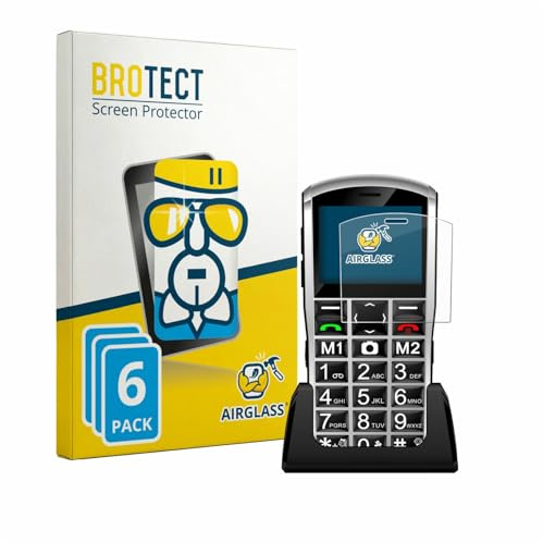 BROTECT 6 Stück Schutzglas für Artfone A400 Pro 4G Schutzfolie Panzer Folie Glas[Extrem Kratzfest 9H, Anti-Fingerprint, Ultra-Transparent]