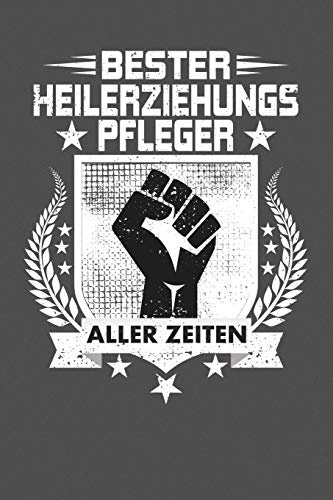 Bester Heilerziehungspfleger aller Zeiten: Punktiertes Notizbuch mit 120 Seiten - 15x23cm (ca. DIN A5)