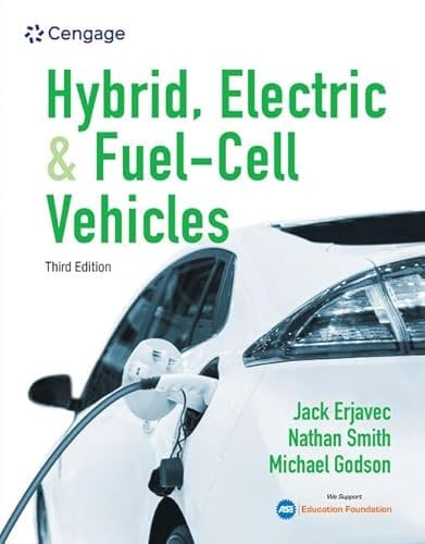 Hybrid, Electric and Fuel-Cell Vehicles (Mindtap Course List)