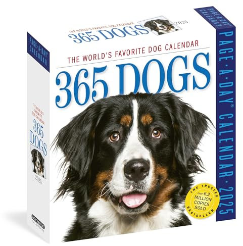 365 Dogs Page-A-Day® Calendar 2025: The World's Favorite Dog Calendar