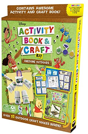 Disney: Activity Book & Craft Kit Awesome Outdoors