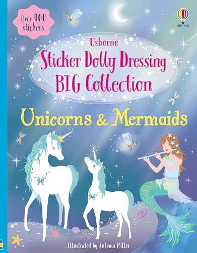 Sticker Dolly Dressing Big Collection Unicorns & Mermaids