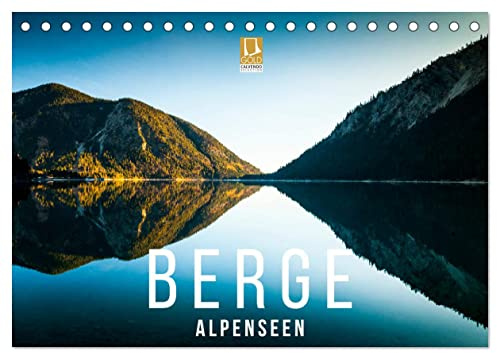 Berge. Alpenseen (Tischkalender 2026 DIN A5 quer), CALVENDO Monatskalender: Eindrucksvolle Motive aus der Alpenregion in 4 Jahreszeiten (CALVENDO Natur)