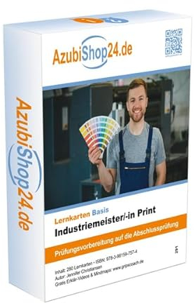 Lernkarten Industriemeister Print: Prüfungsvorbereitung