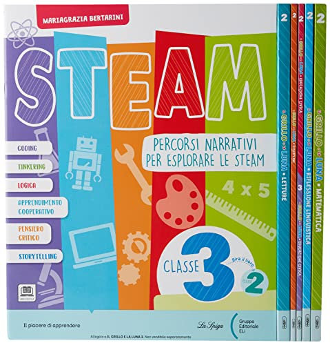 Il grillo e la luna. Con Letture, Riflessione linguistica con Quaderno dei Miei testi, Educazione civica, Matematica con Quaderno operativo, Storia, ... Con e-book. Con espansione online (Vol. 2)