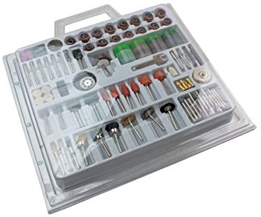 US PRO Tools 216-teiliges Mini-Drehwerkzeug-Zubehör-Set, passend für Dremel Multi-Tool 9056