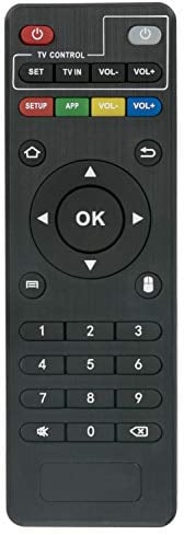 ALLIMITY Fernbedienung Ersetzt für MXQ Android TV Box MXQ-4K MXQ-Pro RK3229 T95X T95 T95M T95N T95-S1 T95-S2 H96 H96-Pro+ X96 X96-MINI M9C-Mini MX9 M8 M8C M8S M9C M10