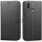 AMAZE!UK For Samsung A10s Case Leather Flip Wallet Phone Case Cover For Galaxy a10s Magnetic Stand Cover Black