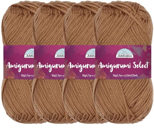 JubileeYarn Amigurumi Select Garn, Baby-Acryl, Cymbidium, 4 Knäuel