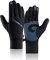 JTIAN Guanti da Corsa Unisex Touch Screen Guanti Sportivi Antiscivolo Guanti Invernali per Corsa Guida Escursionismo Ciclismo (Blue,XXL)