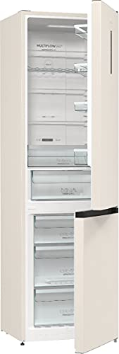 Gorenje NRK6202AC4 réfrigérateur-congélateur Autoportante 331 L E Ivoire