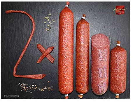 Salami Paket I Salamis für Feinschmecker I Wurst aus Thüringen