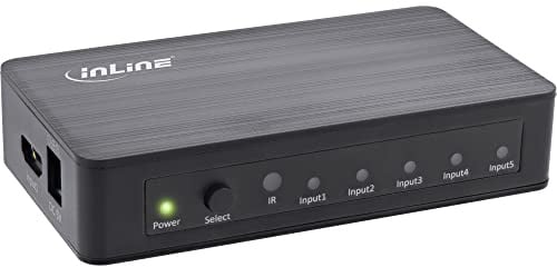 InLine® HDMI Switch, 5-Fach, 4K2K@60Hz, HDCP 2.2