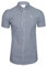 Xact Chemise à Carreaux Vichy en Coton pour Hommes à Manches Courtes (Baritone Blue) XXL