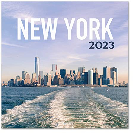Grupo Erik Wandkalender 2022 2023, New York 16 Monate Wandkalender, Kalender zum Aufhängen von September 2022 bis Dezember 2023, offizielle Lizenz, FSC zertifiziert, CP23057