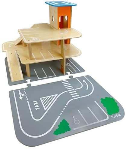 Beleduc - XXL City-Parkhouse Pistes, Multicolore (24230)