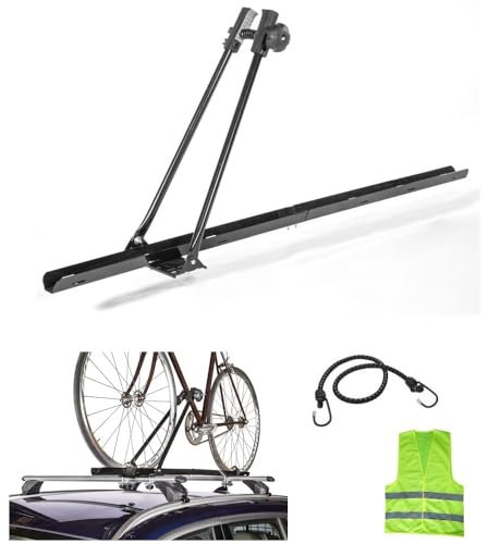 KOMPATIBEL MIT Mercedes CLASSE S COUPÉ FAHRRADTRÄGER FÜR AUTOTRÄGER 1 FAHRRADTRÄGER AUS Stahl FÜR AUTODACH,MAX. Gewicht 15 KG,55-MM-FAHRRADRÄDER,U-TYP-DACHTRÄGER-BEFESTIGUNGSSYSTEM