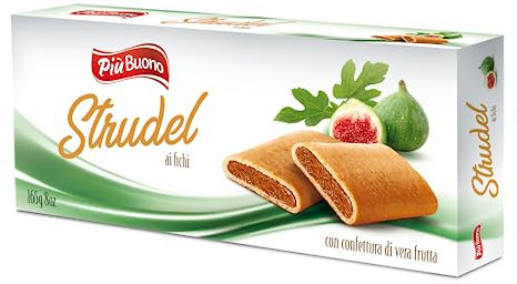 Più Buono Biscotti STRUDEL AI FICHI 165 Gr