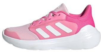 adidas TENSAUR Run 3.0 Shoes Junior, Scarpe da Corsa Unisex-Adulto, Clear Pink/Cloud White/Pulse Magenta, 35.5 EU