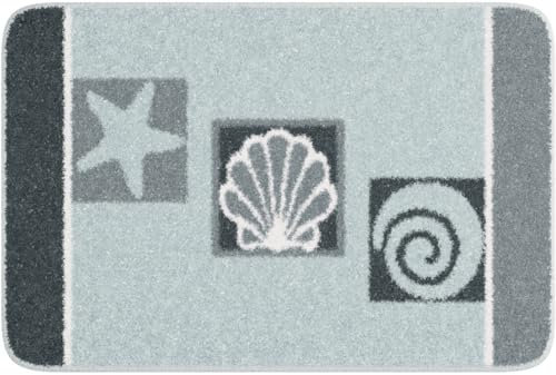 Linea Due AQUATICA Badteppich 60x90cm grau