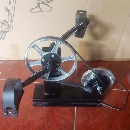 Generatore a Pedale da 350 W, generatore di Corrente, Bicicletta per la Generazione di energia a Pedale, generatore a manovella USB, per Smartphone, Power Bank