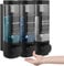 MEKOTRIN Dispensador de jabón para Montaje en Pared, dispensador de jabón líquido, dispensador de jabón de Mano, Gel de Ducha, detergente para Hotel, hogar (Negro)