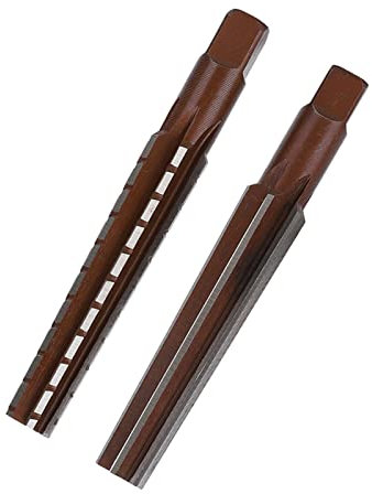 2 Stück Grobe + Feine Morsekegel-Reibahle, Gerade Nuten, Handfräser-Werkzeug, Hartstahl für Perfekten Ersatz (Kadimendiumibgxk7zo0r-11)