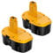 Bonacell 2Pack 5000mAh Nimh Replacement for Dewalt 18V Battery DC9096 DC9099 DC9098 DC9099 DW9095 DW9096 DW9098 DE9038 Cordless Power Tools