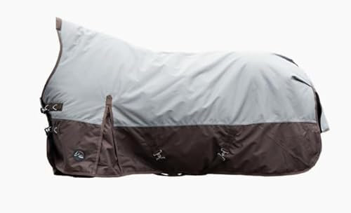 HKM Norwich- 600D mit Fleecefutter Highneckdecke, Beige/Braun, 135