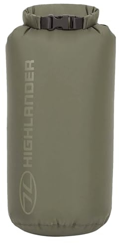 Highlander Leichte, wasserdichte Trockentaschen, Ranger Green, 8 l, Militär
