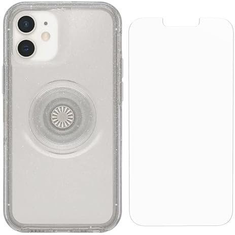 OtterBox + POP Symmetry Case for iPhone 12 Mini with Screen Protector - Non-Retail Packaging - Stardust