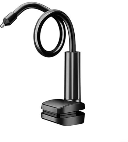 Vereinfachte Einrichtung Sicherheitskamera-Clip-Halter für Schrank- und Deckenhalterungen aus verzinktem Stahl (schwarz)