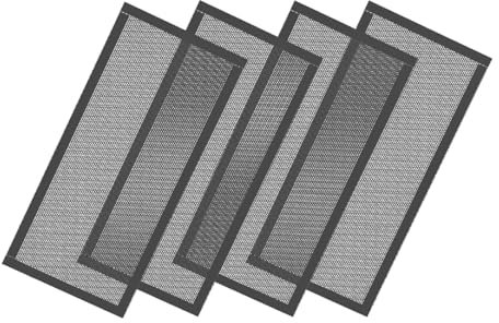 Gralara 4 Stück Dekor Grate Low Profile Home Decor für Wandstau Badezimmer