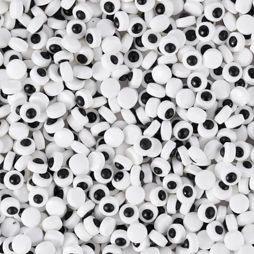Essbare Augen Zucker 120g 7mm Deko-Augen Zuckerdekor zum Verzieren von Kuchen, Cookies, Muffins, Cupcakes & Törtchen, für Weihnachten