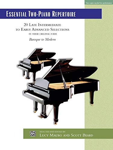 Essential Two-Piano Repertoire: Comb Bound Book (Alfred Masterwork Edition: Essential Keyboard Repertoire)