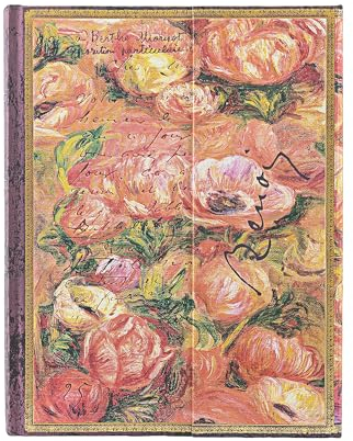 Paperblanks - Renoir, Letter to Morisot 1892 - Embellished Manuscripts Collection - Ultra - Lined - Wrap - 120 Gsm