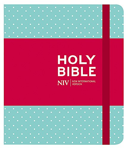 NIV Journalling Mint Polka Dot Cloth Bible (New International Version)