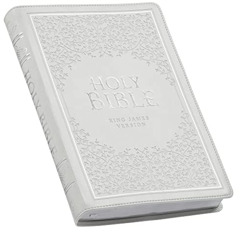 KJV Thinline White Wedding Bible