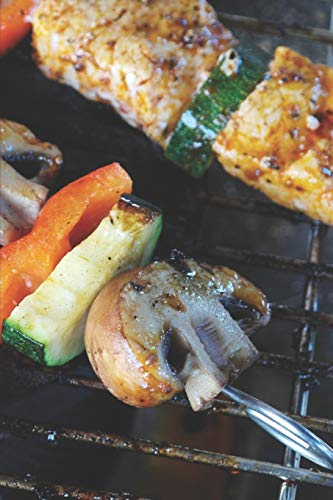 Mein Grillbuch: ♦ deine eigenen Grillrezepte auf einen Blick ♦ Vorausgefülltes Grillprotokoll für deine eigenen Rezepte und Fleisch-Kreationen ♦ ... ♦ 6x9 Format ♦ Motiv: Grillspieß