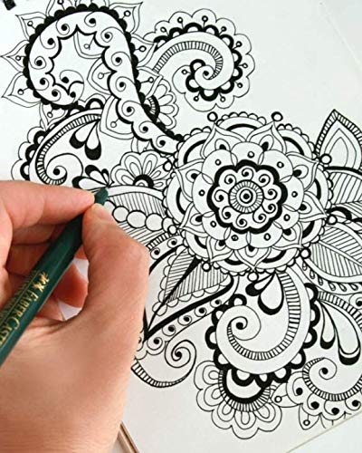 Henna: Design Book (8x10 dot journal, Band 1)