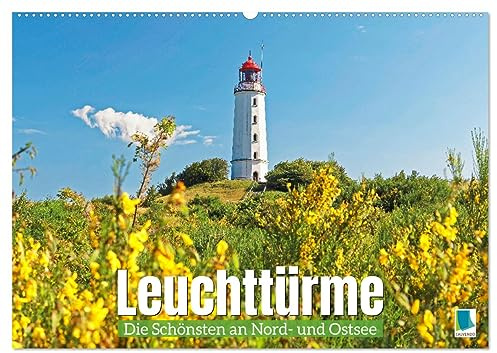 Leuchttürme: Die Schönsten an Nord- und Ostsee (Wandkalender 2026 DIN A2 quer), CALVENDO Monatskalender: Leuchttürme: Lichtsignale an der Küste Deutschlands (CALVENDO Orte)