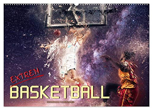 Basketball extrem (Wandkalender 2026 DIN A2 quer), CALVENDO Monatskalender: Ein Basketball-Kalender der besonderen Art. (CALVENDO Sport)